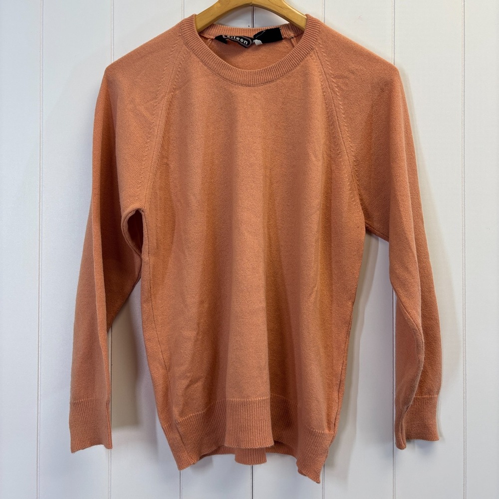 Vintage Eileen Preppy Crewneck Sweater Womens Medium Size M Classic Academia